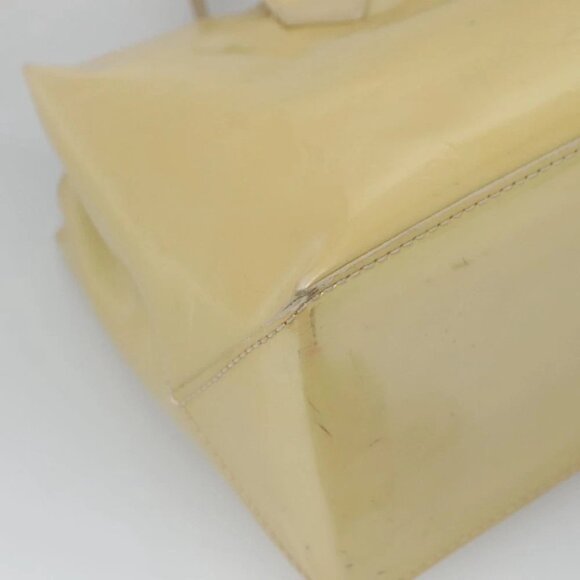 LOUIS VUITTON Monogram Vernis Wilshire PM Hand Bag Broncorail M91452 Auth - Picture 5 of 16